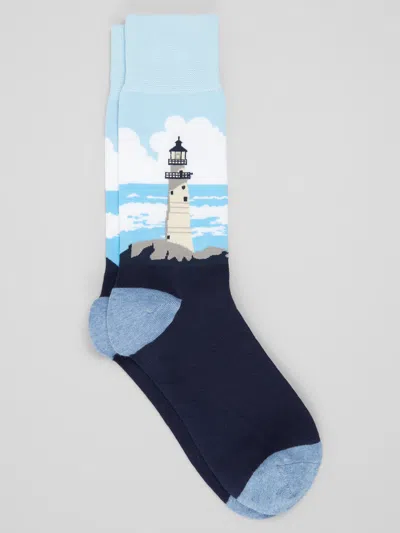 Egara Lighthouse Socks, 1-pair In Pattern