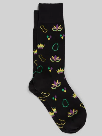 Egara Mardi Gras Socks In Black