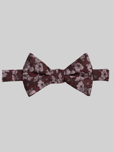 Egara Millefiori Pre-tied Bow Tie Burgundy - Size: One Size