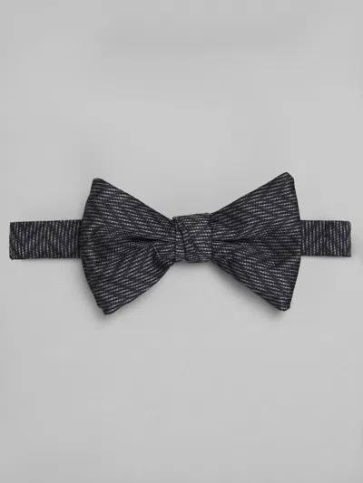 Egara Modern Chevron Pre-tied Bow Tie