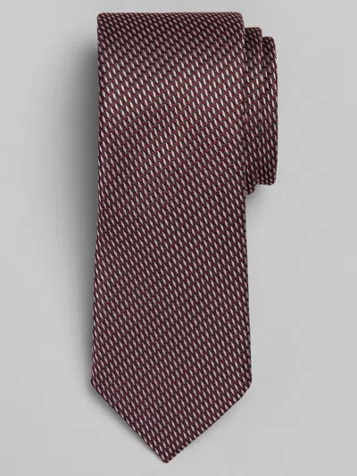 Egara Narrow Flip Flop Tie Burgundy - Size: One Size