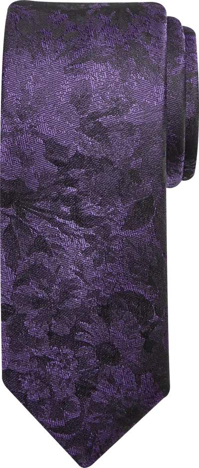 Egara Narrow Floral Tie