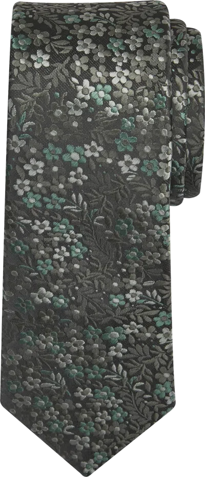 Egara Narrow Petite Floral Tie