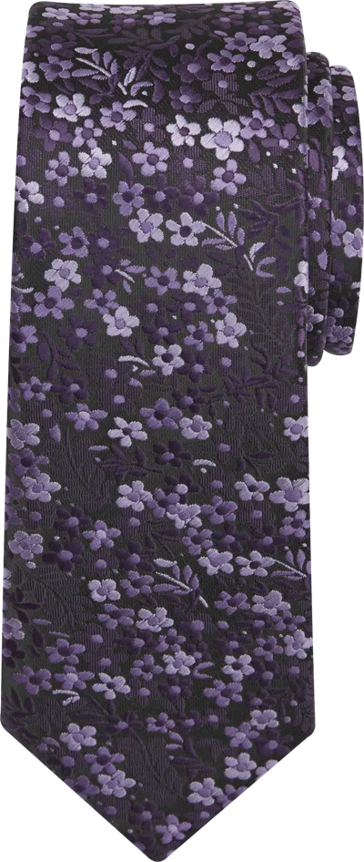 Egara Narrow Petite Floral Tie