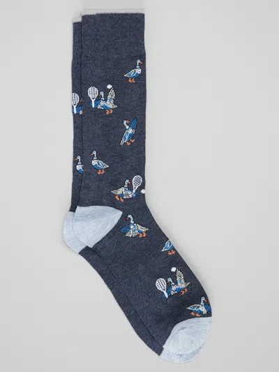 Egara Quack Serve Socks, 1-pair In Blue