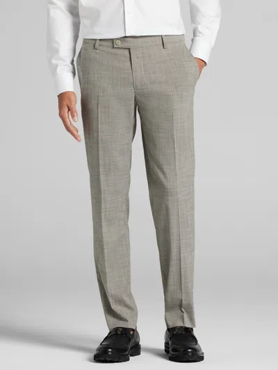 Egara Skinny Fit Dress Pants In Brown
