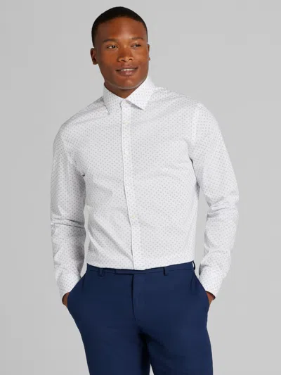 Egara Skinny Fit Dress Shirt In White