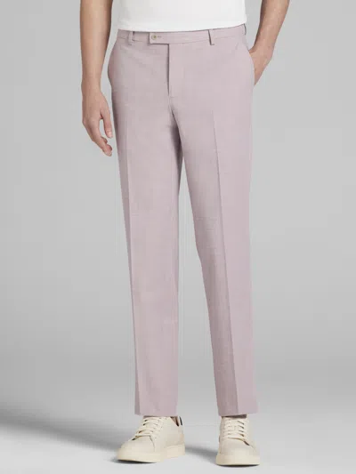 Egara Skinny Fit Men's Suit Pants In Pink