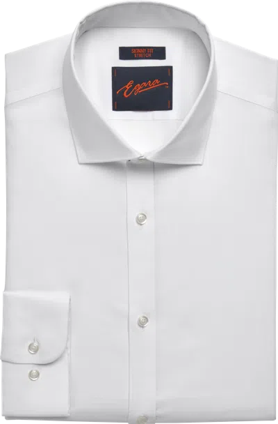 Egara Skinny Fit Wrinkle-resistant Dress Shirt In White