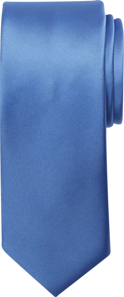 Egara Skinny Solid Tie Ebb & Amp; Flow - Size: One Size