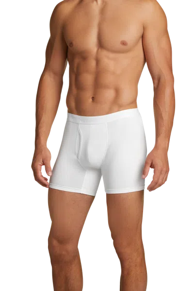 Egara Slim Fit Boxer Briefs, 3-pack In White