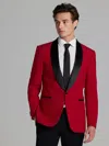 Egara Slim Fit Dinner Jacket In Black