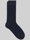Egara Solid Dress Socks, 1-pair In Blue