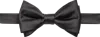 Egara Solid Formal Pre-tied Bow Tie Charcoal - Size: One Size
