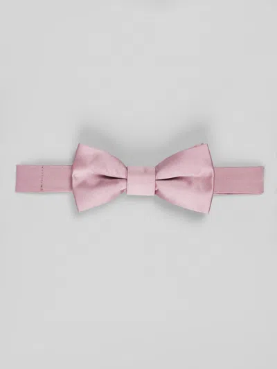 Egara Solid Pre-tied Bow Tie In Green