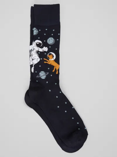 Egara Space Dog Socks, 1-pair In Multi