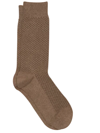 Egara Textured Block Socks, 1-pair