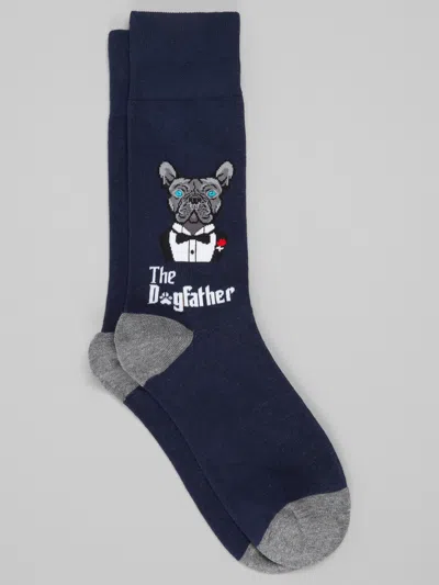 Egara The Dogfather Socks, 1-pair In Blue