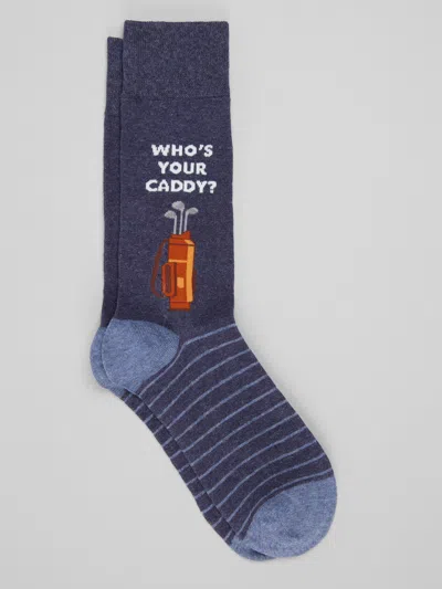 Egara Who's Your Caddy Socks, 1-pair In Navy