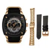 Egard Men's Vi-viking Black Dial Watch In Black