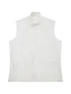 Egg Button-up Waistcoat In Multi