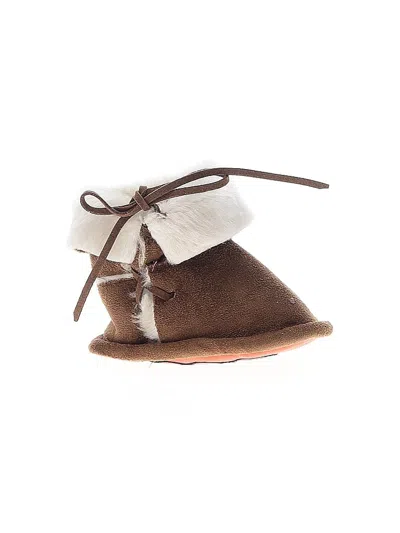 Pre-owned Egg By Susan Lazar Babies' Boots In Brown