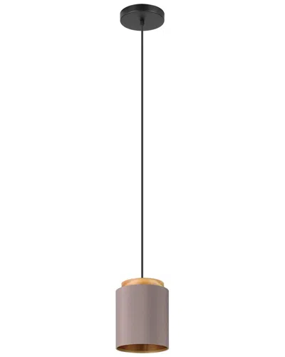 Eglo Albariza 1 Light Mini Pendant With Black Finish