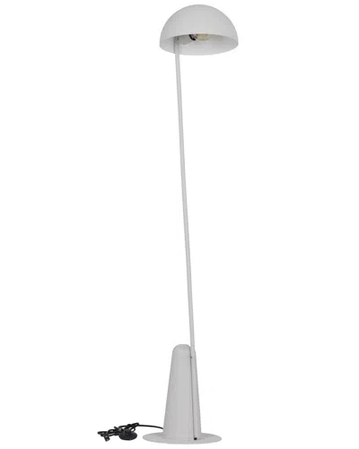 Eglo Aranzola 1 Light Floor Lamp With Grey Finish & Grey Metal Shade