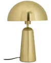 Eglo Aranzola 1 Light Table Lamp Brushed Gold With Brushed Gold Metal Shade