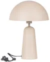 Eglo Aranzola 1 Light Table Lamp With Sandy Finish & Sandy Metal Shade