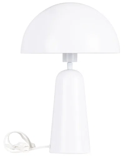 Eglo Aranzola 1 Light Table Lamp With White Finish & White Metal Shade