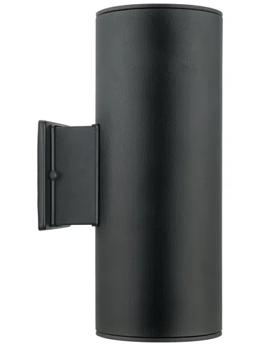 EGLO EGLO ASCOLI 2 LIGHT OUTDOOR WALL LIGHT WITH BLACK FINISH & CLEAR GLASS