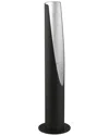Eglo Barbotto 1 Light Table Lamp With Matte Black & Silver Finish