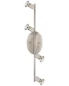 Eglo Buzz 4 Light Fixed Track Light With Matte Nickel Finish & Adjustable Lamp Heads