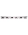 Eglo Cisterno 6 Light Led Bath/vanity Light With Chrome Finish & Satin & Clear Acrylic Shades