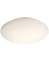 Eglo Ella 3 Light Ceiling Light With White Finish & White Opal Glass