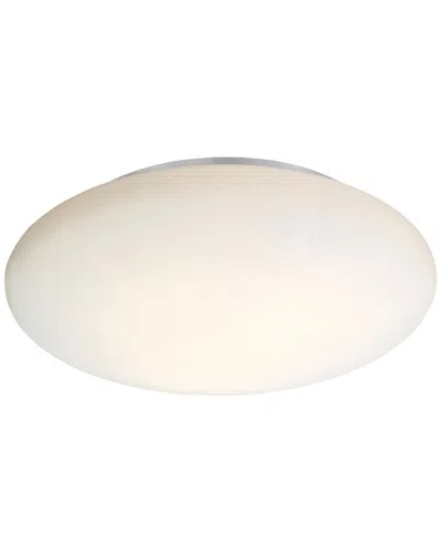 Eglo Ella 3 Light Ceiling Light With White Finish & White Opal Glass