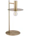 Eglo Escandell 1 Light Table Lamp With Brushed Gold Finish & Brushed Gold Disc Shade