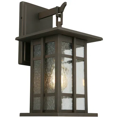 Eglo Lighting Eglo Arlington 15 3/4" High Matte Bronze Outdoor Wall Light