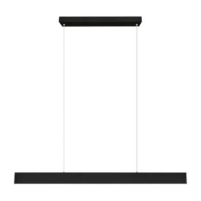Eglo Lighting Eglo Climene 46 1/2" Matte Black Modern Led Linear Pendant Light