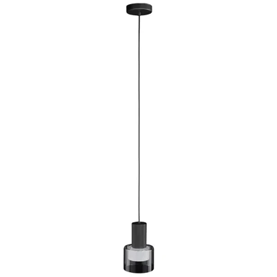 Eglo Lighting Molineros - 1-light Pendant - Black Finish - White Interior With Glass