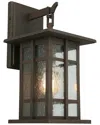 Eglo Outdoor Wall Light In Brown