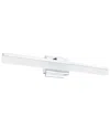 Eglo Palmital 1 Light Integrated Led Bath/vanity Light With Chrome Finish & Satin Acrylic Shade