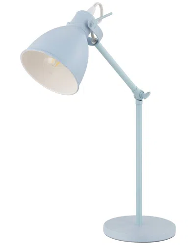Eglo Priddy 1 Light Desk Lamp With Pastel Light Blue Finish