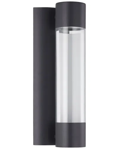 Eglo Robledo Led Outdoor Wall Light With Anthracite Finish & Clear Acrylic Shade