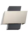 Eglo Timparossa 1 Light Wall Light With Black & Brushed Nickel Finish