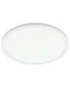 Eglo Trago 1 Light Integrated Led Ceiling Light With White Finish & White Acrylic Diffuser