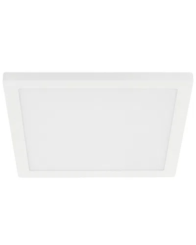 EGLO EGLO TRAGO 1 LIGHT INTEGRATED LED SQUARE CEILING/WALL LIGHT WITH WHITE FINISH & WHITE ACRYLIC SHADE