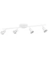 Eglo Tremendo 4 Light Fixed Track Light With White Finish