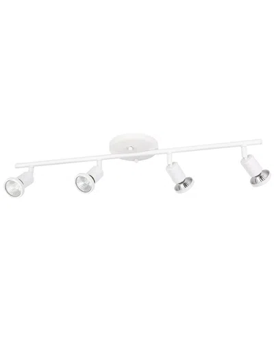 EGLO EGLO TREMENDO 4 LIGHT FIXED TRACK LIGHT WITH WHITE FINISH